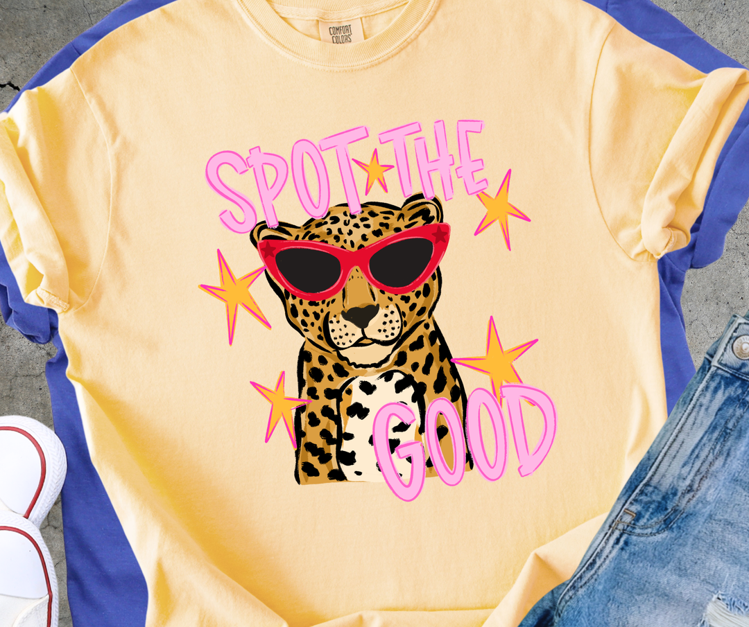 DTF TRANSFER ONLY - Leopard Spot the Good