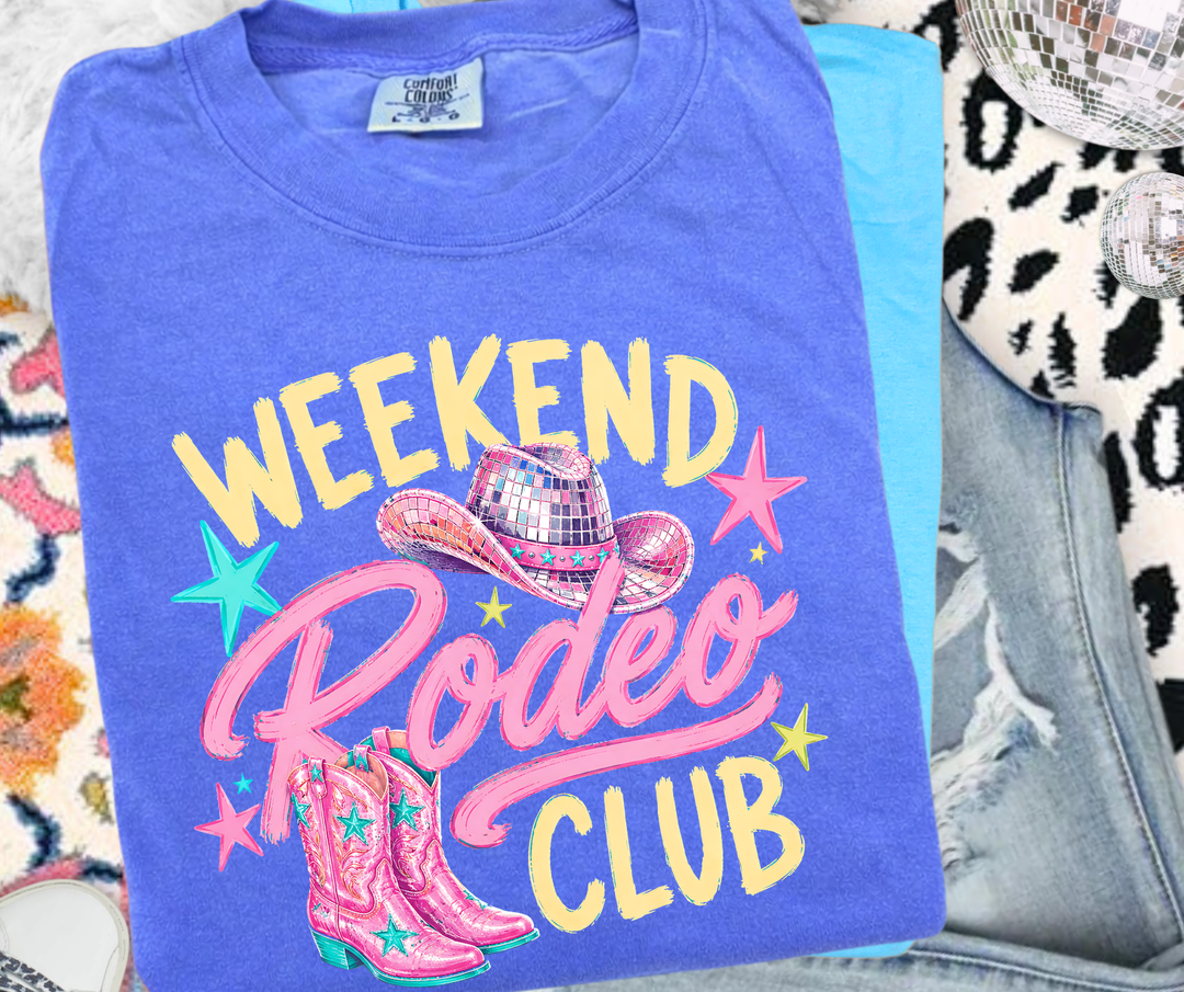 DTF TRANSFER ONLY - Weekend Rodeo Club