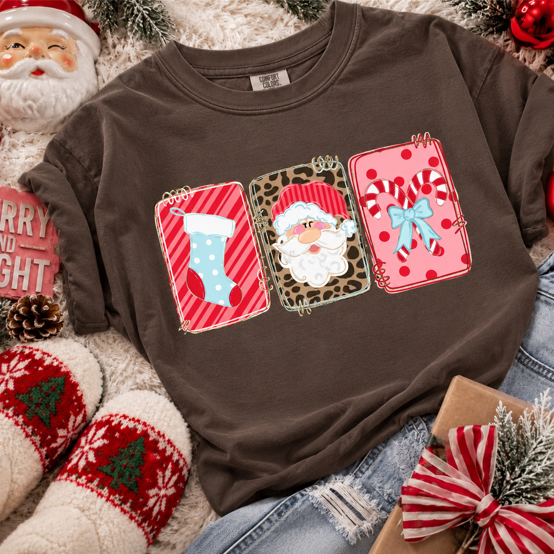 DTF TRANSFER ONLY  - Christmas Trio