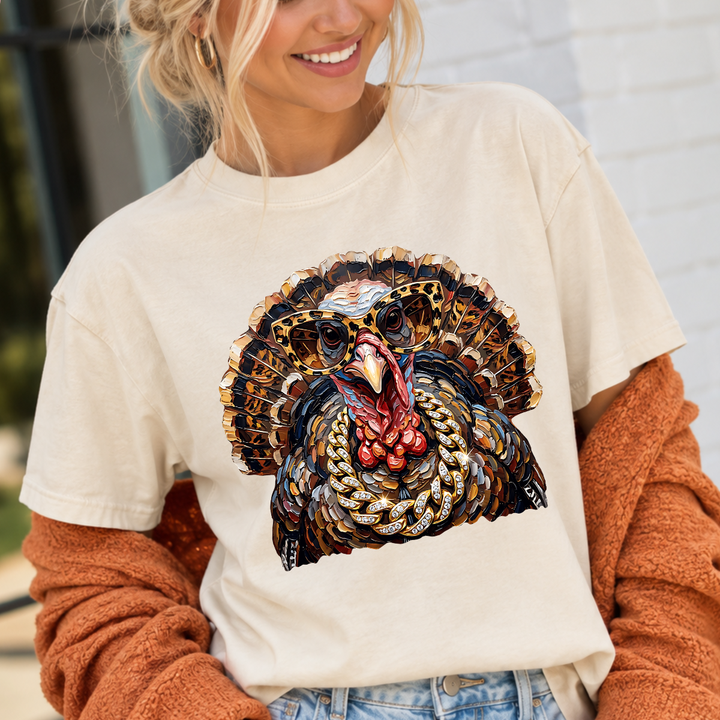 DTF TRANSFER ONLY  - Glam Turkey