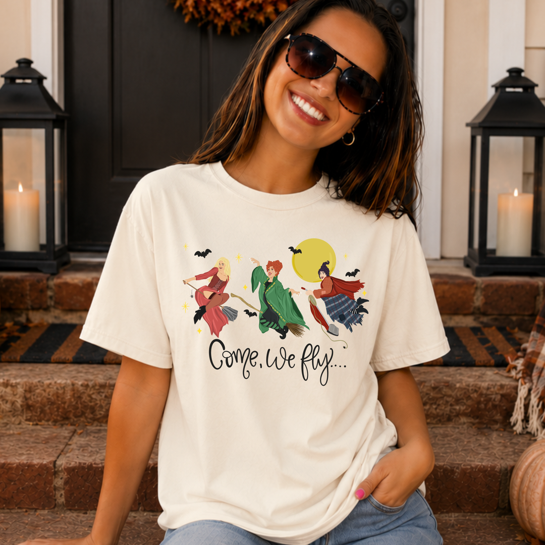 DTF TRANSFER ONLY  - Come, We Fly... Sisters