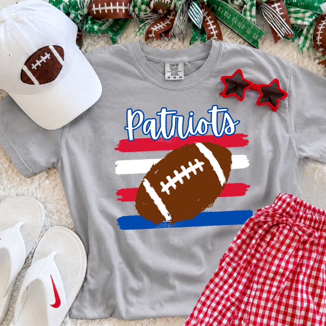 DIGITAL DOWNLOAD ONLY - Custom Distressed Football Striped Template - FULL EDITABLE CANVA PRO TEMPLATE