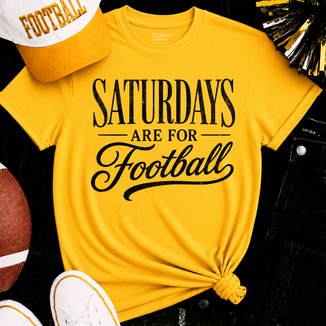 DTF TRANSFER ONLY  - BLACK Saturday's are for Football