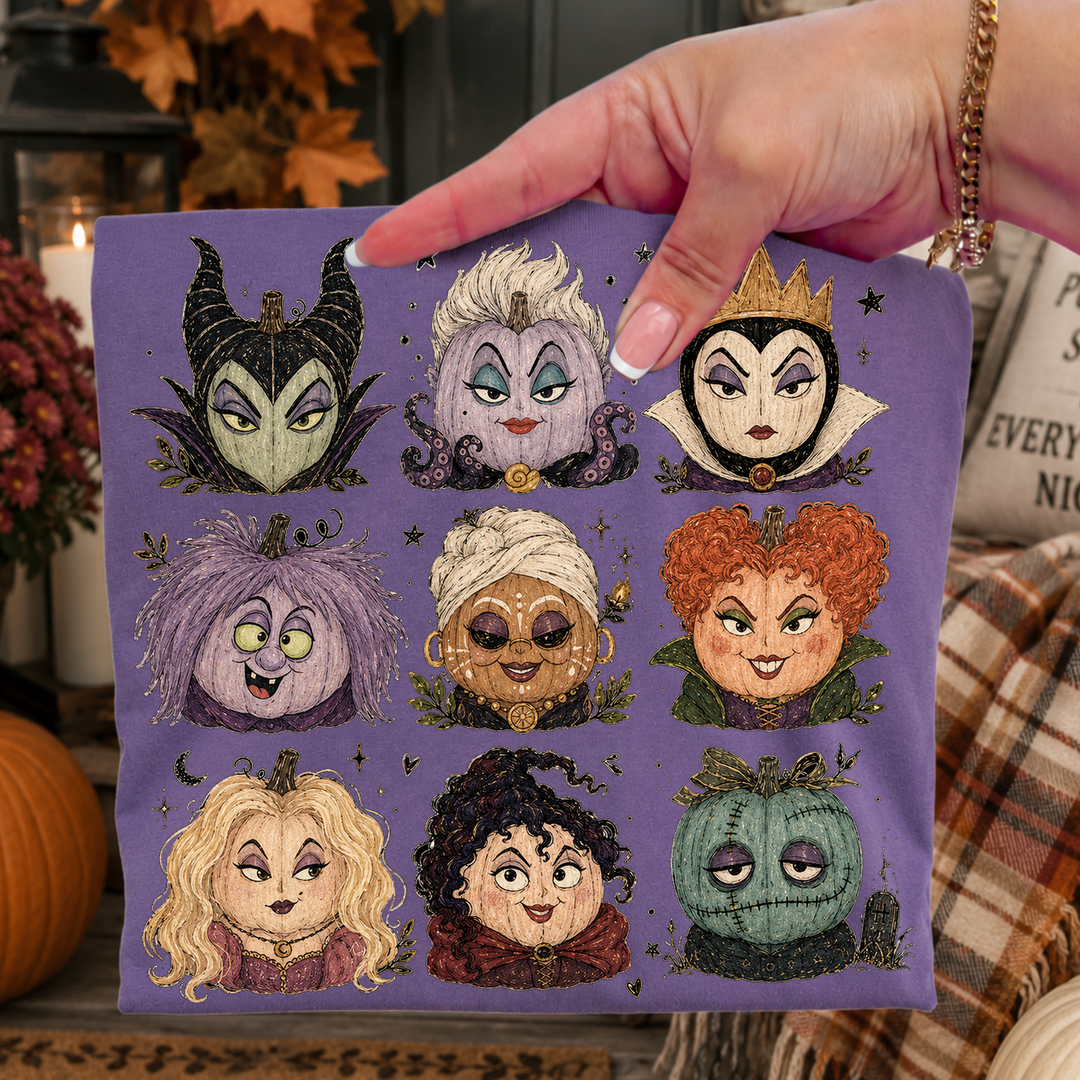 DTF TRANSFER ONLY  - Villains Collage