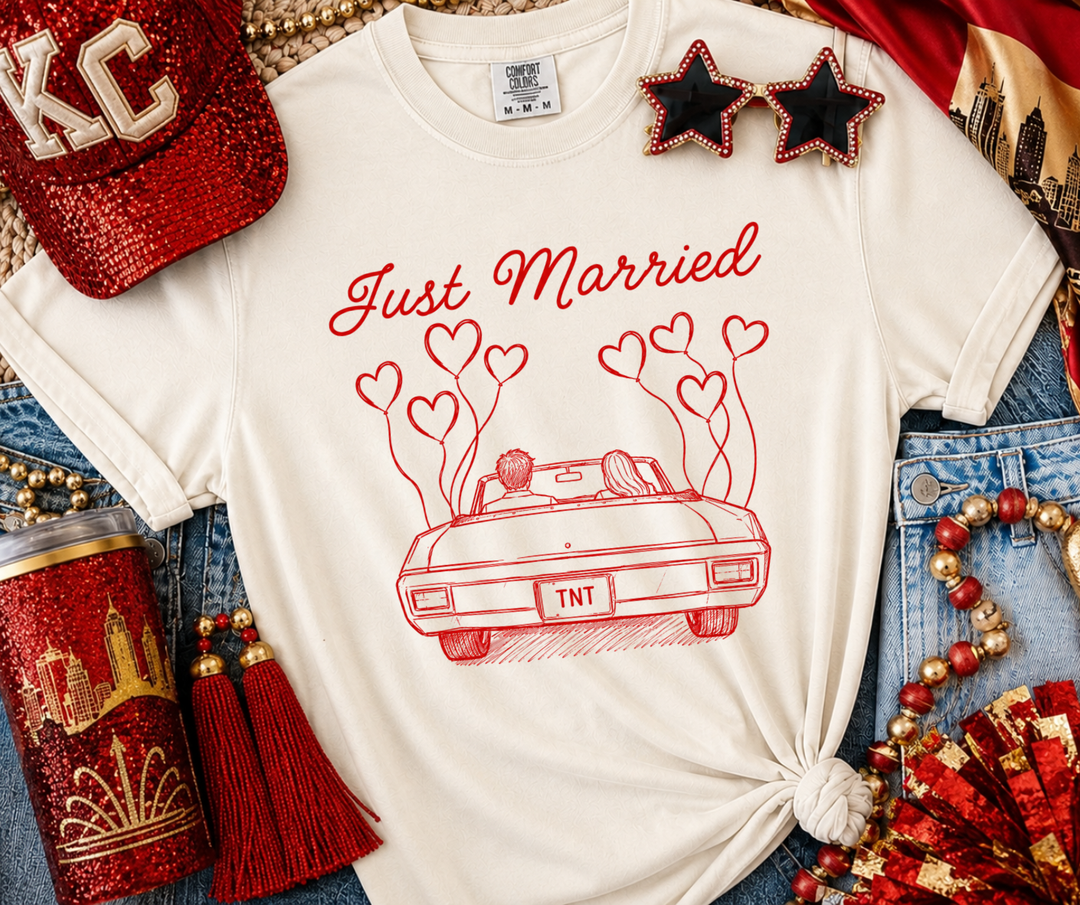 DTF TRANSFER ONLY - Just Married