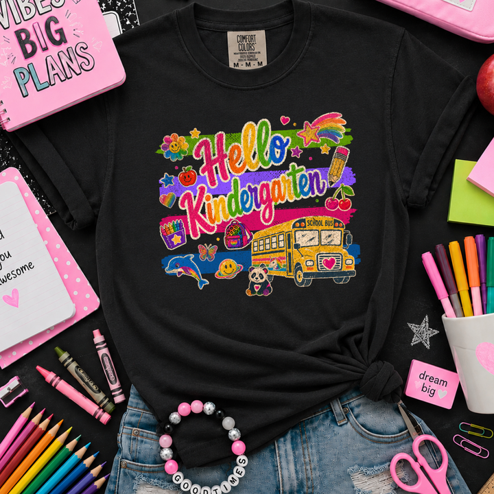 DTF TRANSFER ONLY - Bright Whimsical Stickers (Select Your Grade Level)