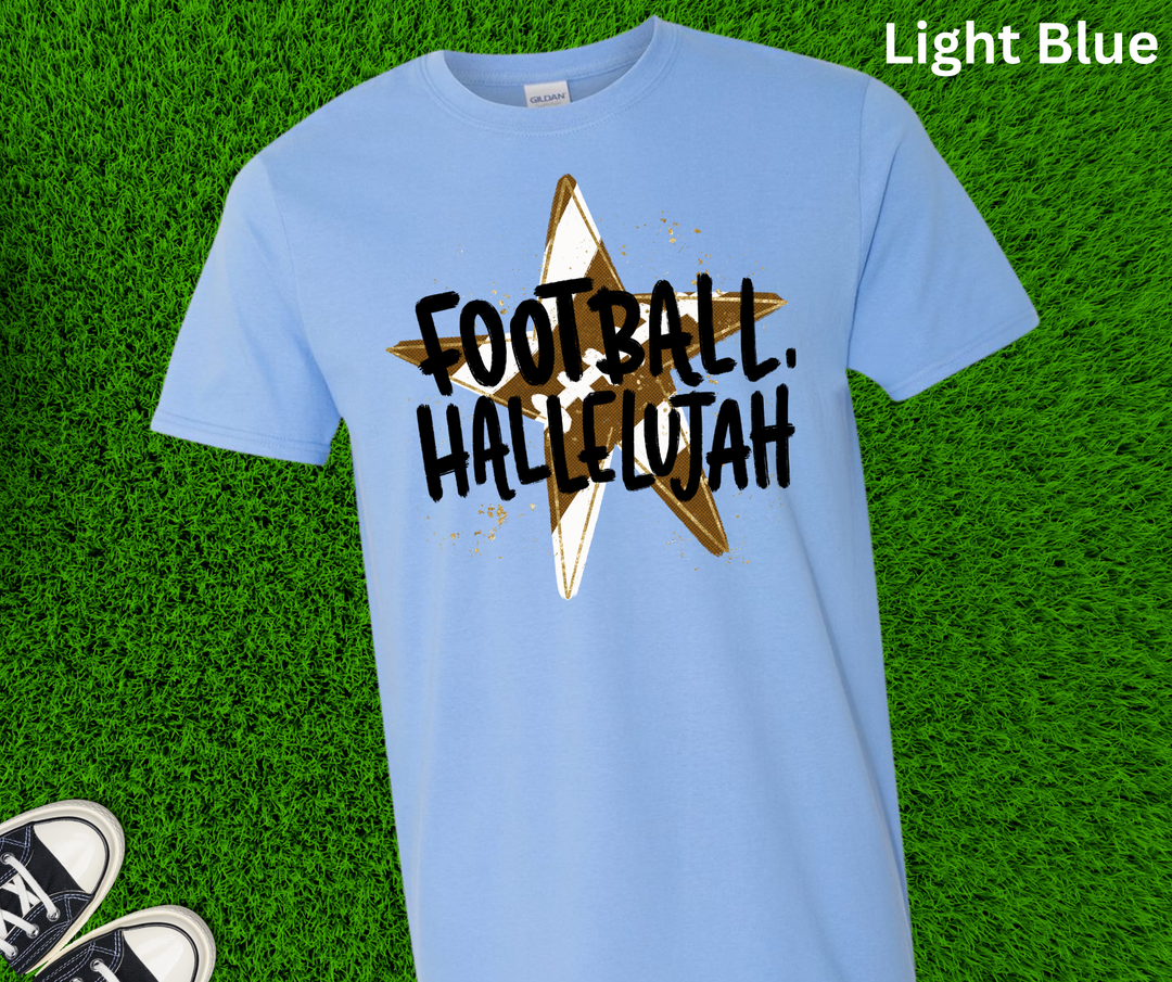 DTF TRANSFER ONLY - Star Football Hallelujah
