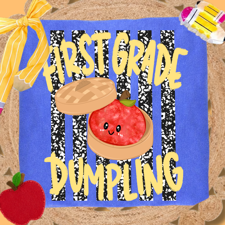 DTF TRANSFER ONLY - Grade Level Dumpling (Select Your Grade Level)