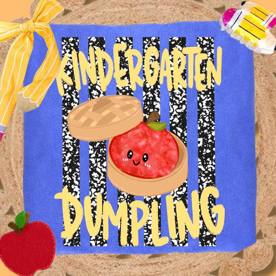 DTF TRANSFER ONLY - Grade Level Dumpling (Select Your Grade Level)