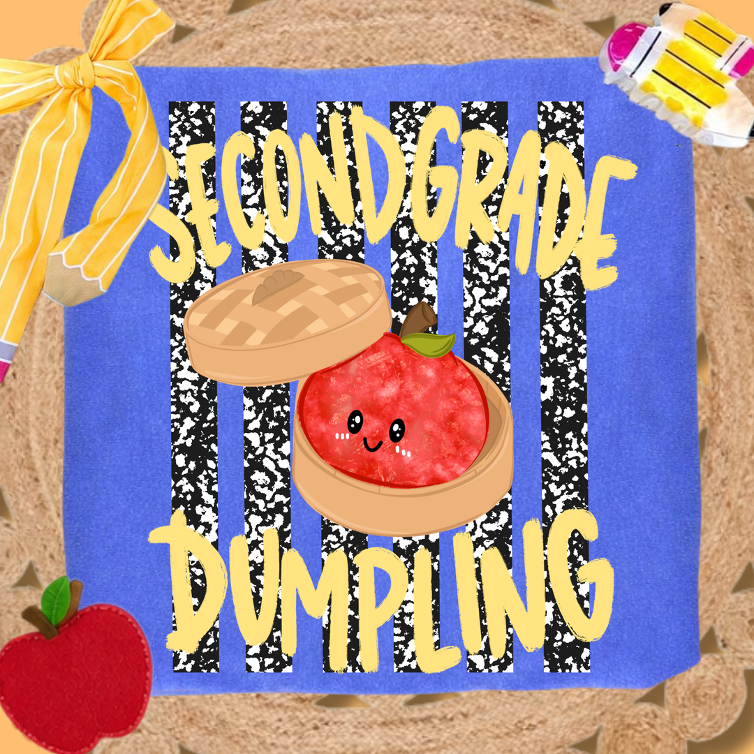 DTF TRANSFER ONLY - Grade Level Dumpling (Select Your Grade Level)