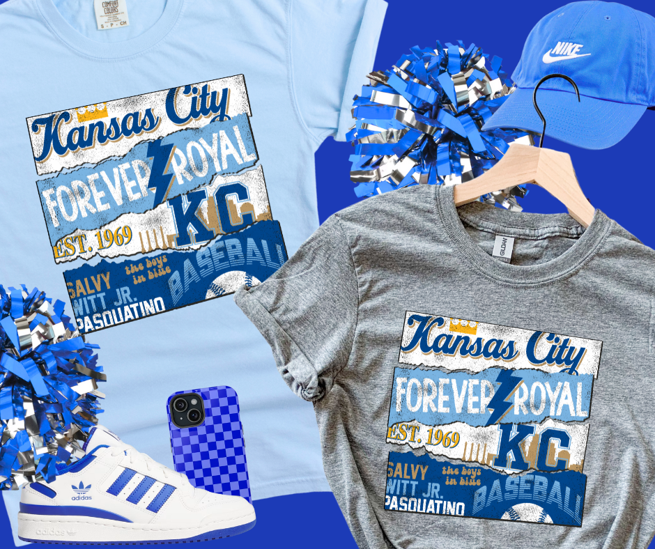 DTF TRANSFER ONLY  - KC Baseball Poster
