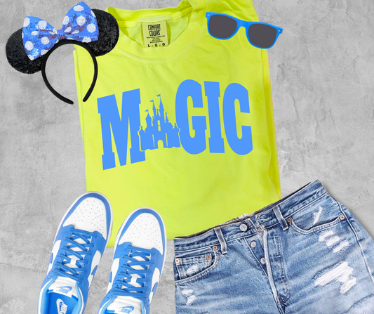 DTF TRANSFER ONLY - Blue Magic Castle