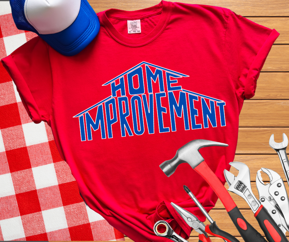 DTF TRANSFER ONLY - Blue Home Improvement