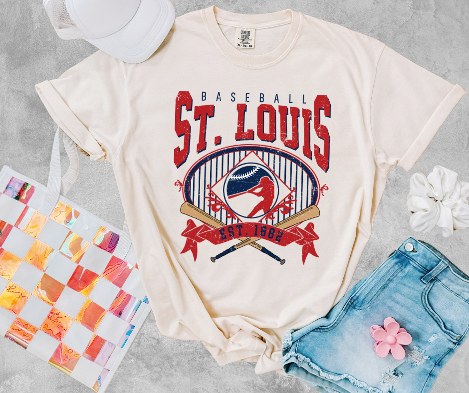 DTF TRANSFER ONLY  - St Louis Baseball est 1882