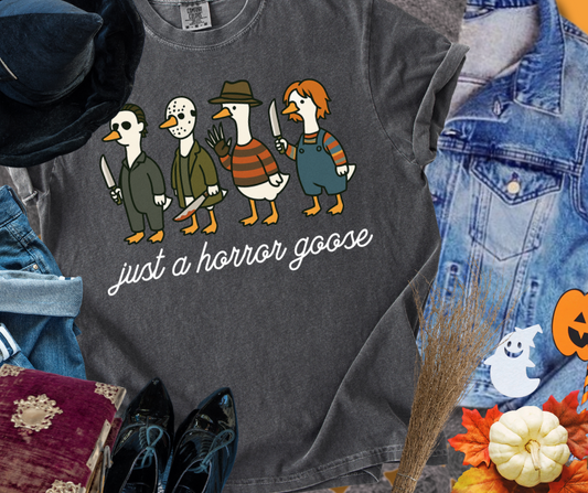 DTF TRANSFER ONLY  - Just a Horror Goose Characters