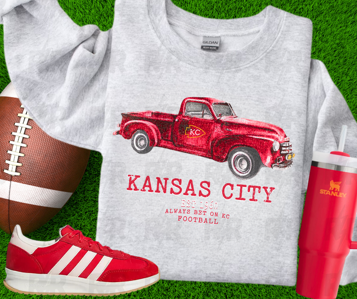 DTF TRANSFER ONLY  - KC Vintage Truck