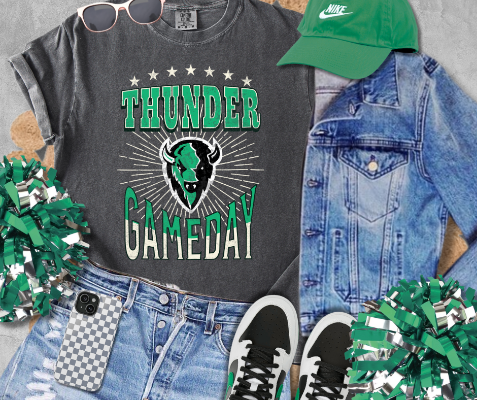 DTF TRANSFER ONLY  - Thunder Gameday