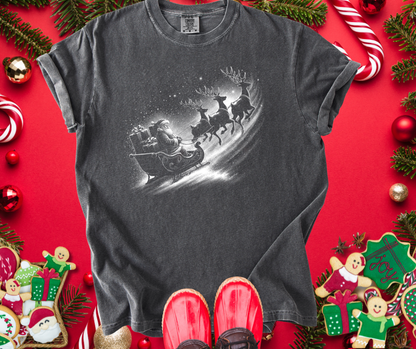 DTF TRANSFER ONLY  - VIRAL Magical Sleigh Halftone