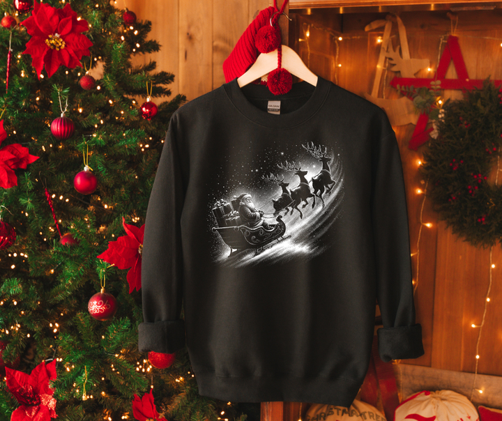 DTF TRANSFER ONLY  - VIRAL Magical Sleigh Halftone