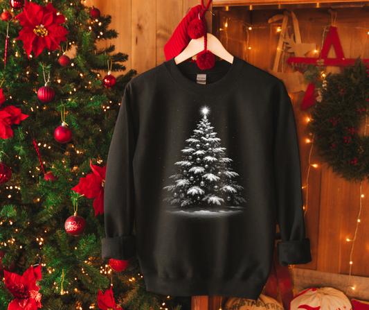 DTF TRANSFER ONLY  - VIRAL Christmas Tree Halftone