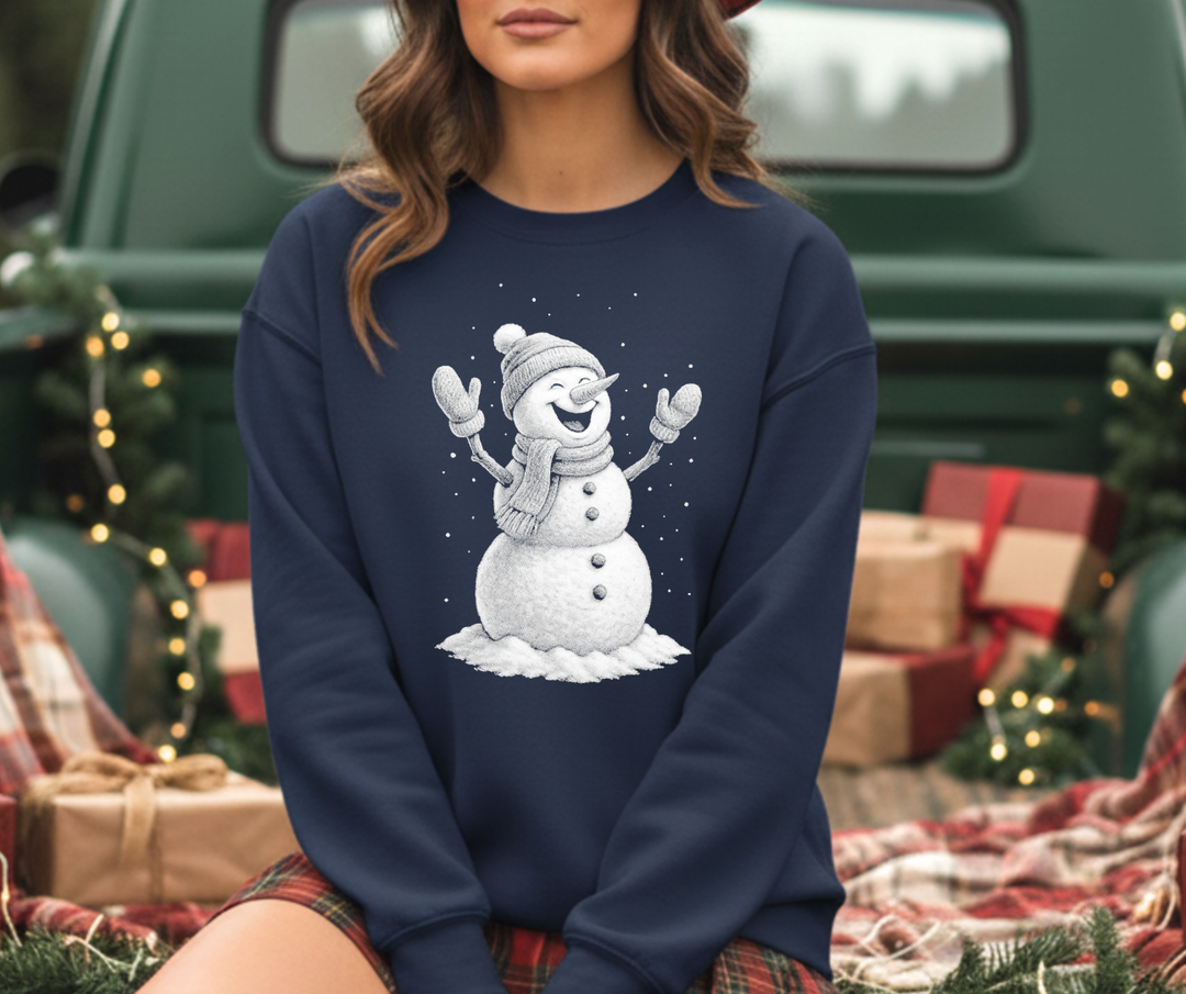 DTF TRANSFER ONLY  - Snowman