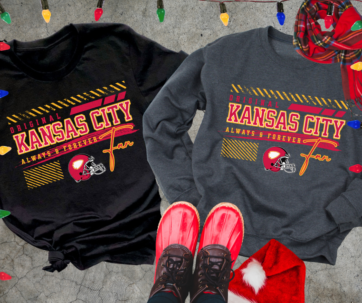 DTF TRANSFER ONLY  - Original Kansas City Fan Always & Forever