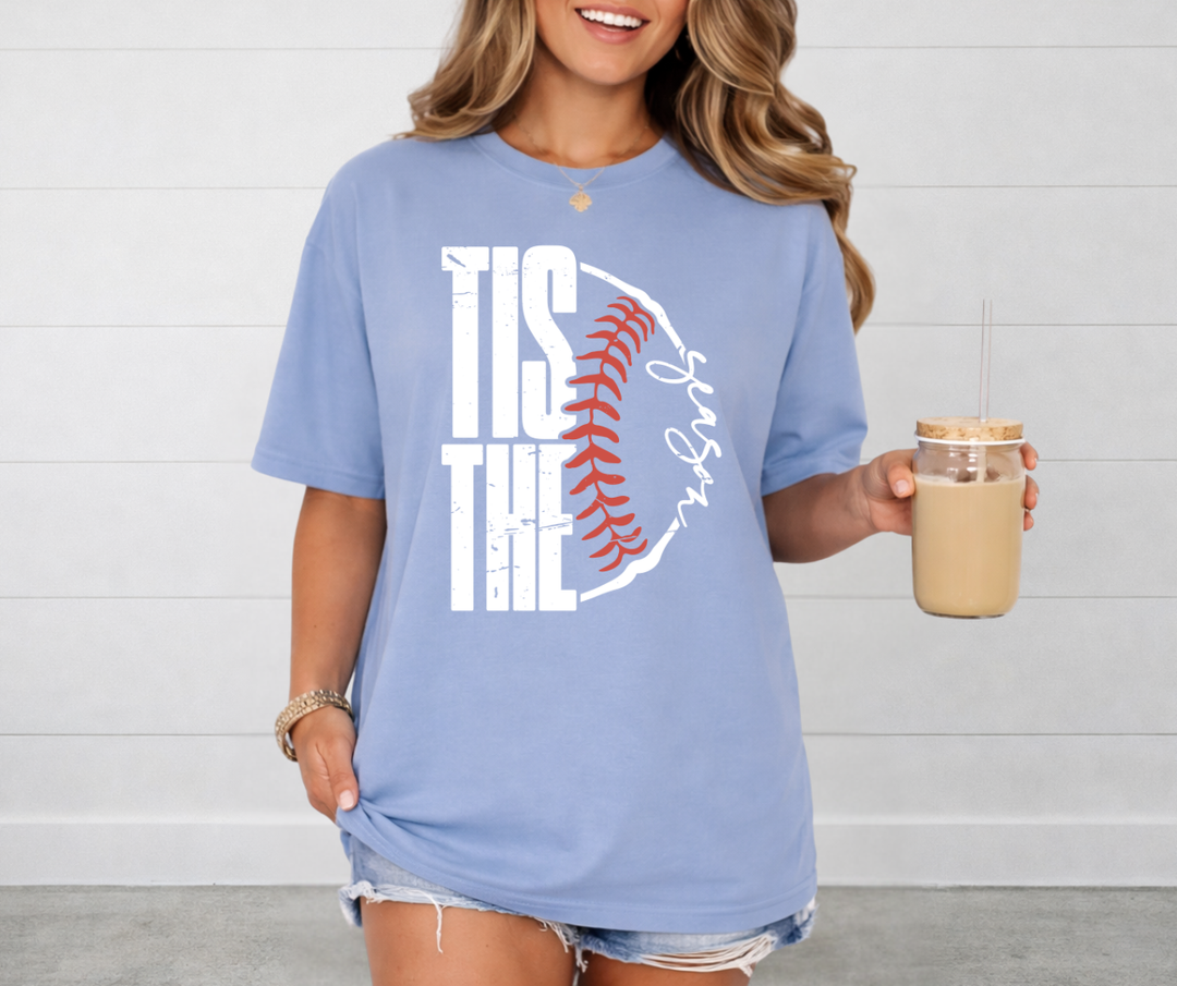 DTF TRANSFER ONLY  - Baseball Tis The Season
