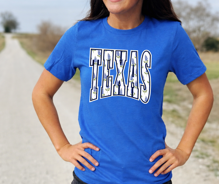 DTF TRANSFER ONLY  - TEXAS Bluebonnet Flowers