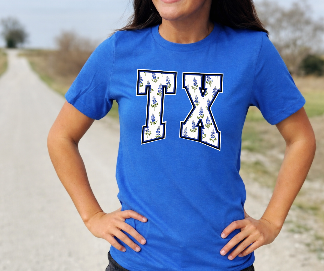 DTF TRANSFER ONLY  - TX Bluebonnet Flowers