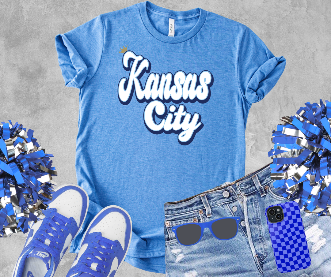 DTF TRANSFER ONLY  - Crown Kansas City Script