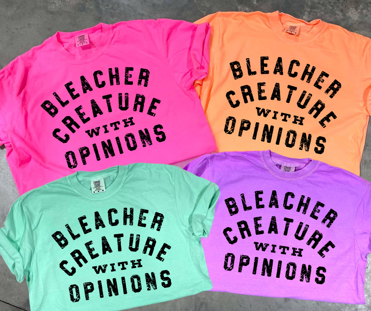 DTF TRANSFER ONLY - BLACK Bleacher Creature with Opinions – Rooster DTF ...