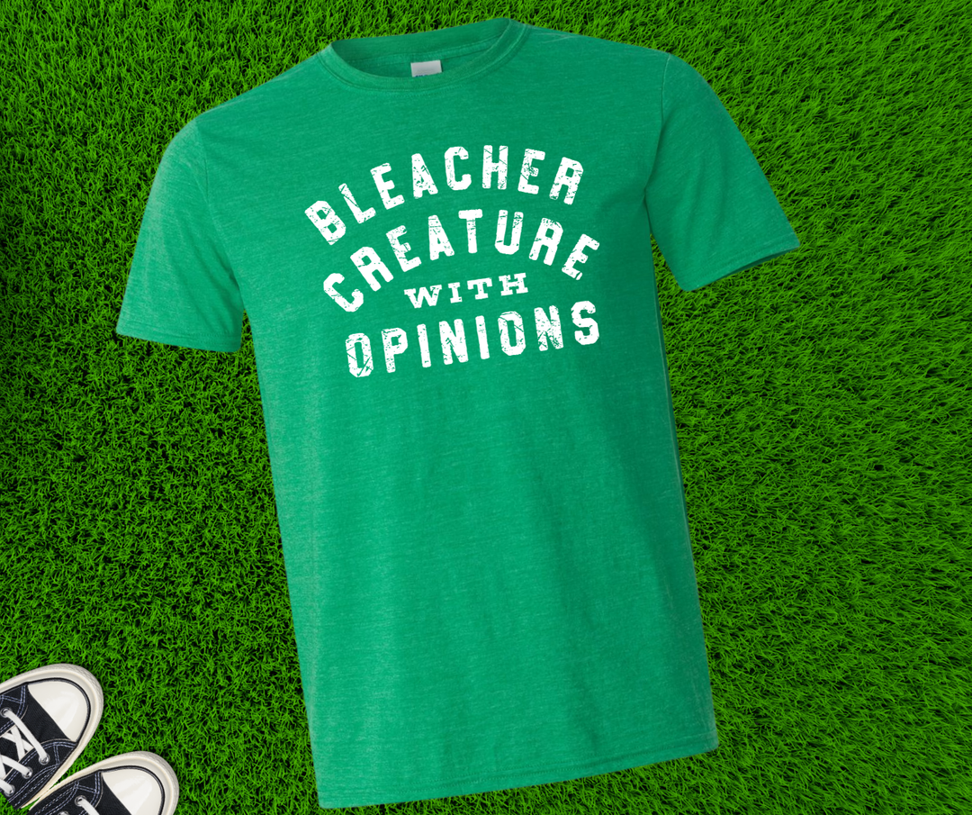 DTF TRANSFER ONLY  - WHITE Bleacher Creature with Opinions