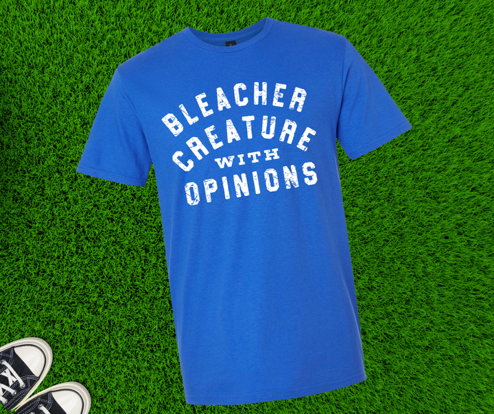 DTF TRANSFER ONLY  - WHITE Bleacher Creature with Opinions