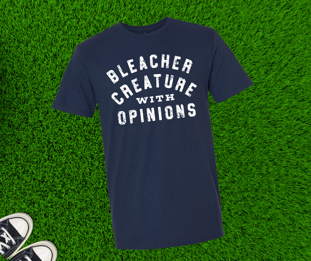 DTF TRANSFER ONLY  - WHITE Bleacher Creature with Opinions