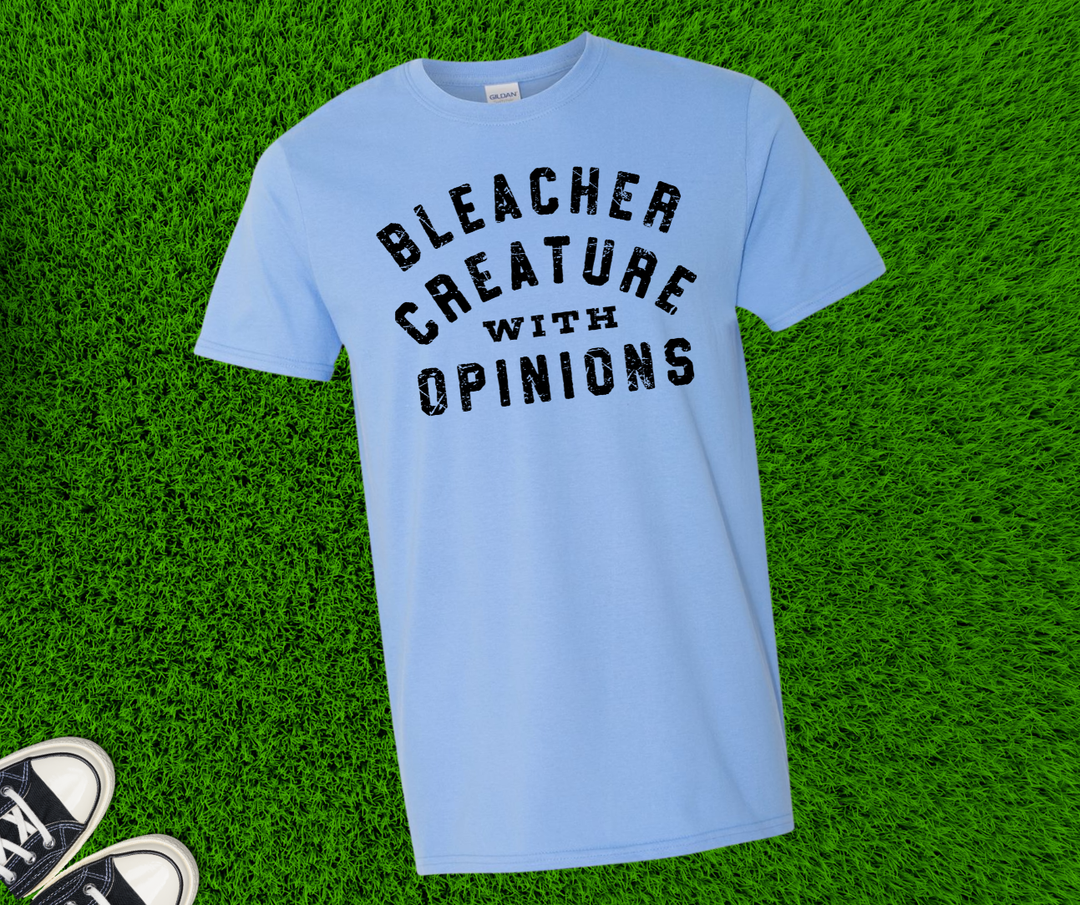 DTF TRANSFER ONLY  - BLACK Bleacher Creature with Opinions