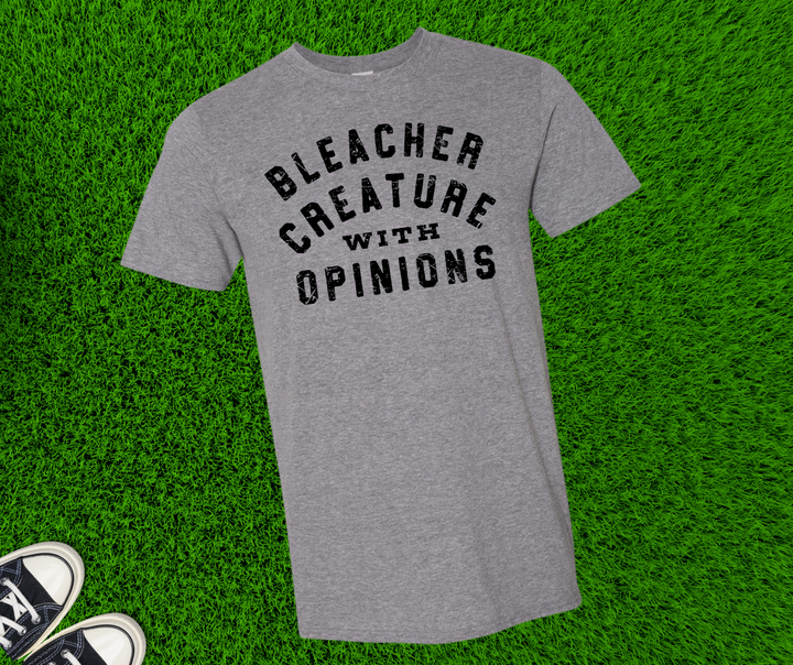 DTF TRANSFER ONLY  - BLACK Bleacher Creature with Opinions