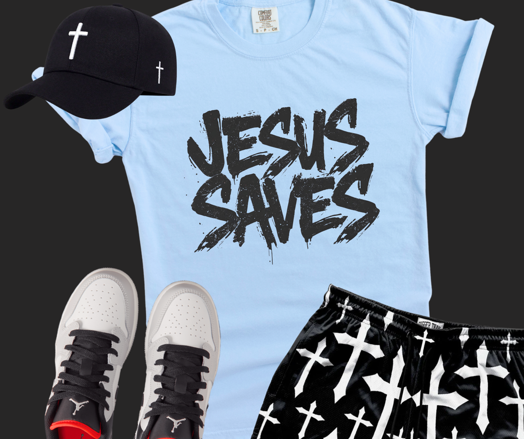 DTF TRANSFER ONLY  - Jesus Saves