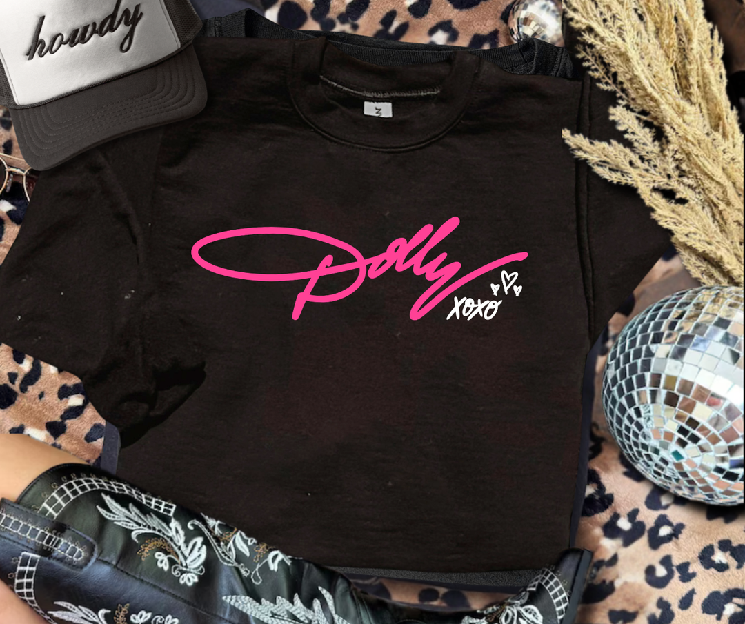 DTF TRANSFER ONLY  - Signed Dolly XOXO