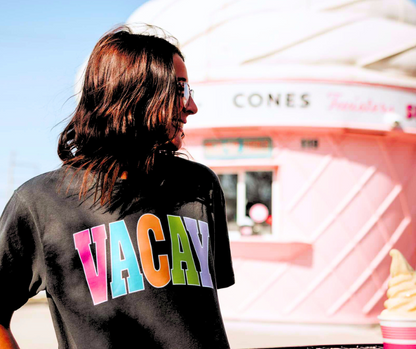 DTF TRANSFER ONLY -VACAY Varsity Letters