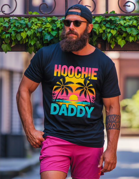 DTF TRANSFER ONLY - Hoochie Daddy Palm Trees