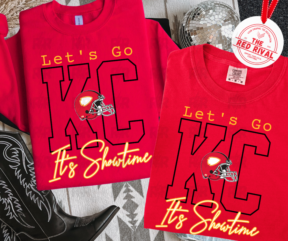 DTF TRANSFER ONLY  - Let's GO KC It's Showtime