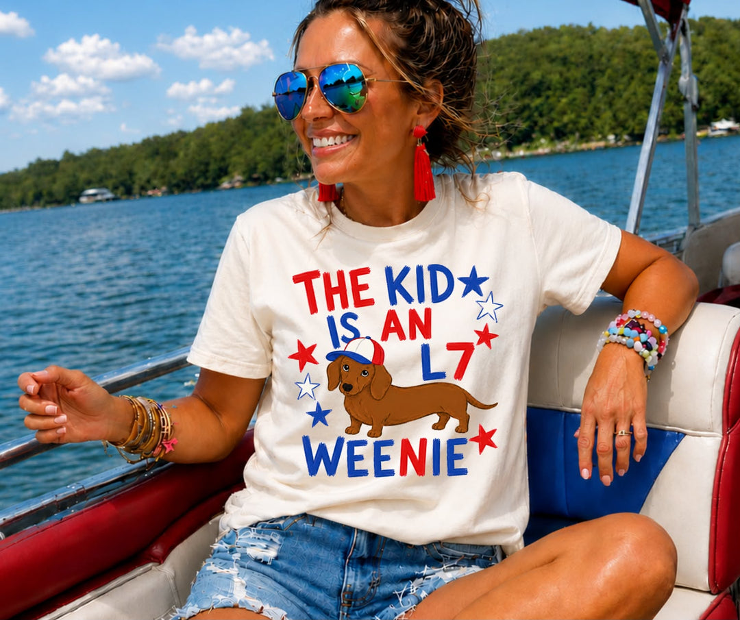 DTF TRANSFER ONLY - The Kid is an L7 WEENIE