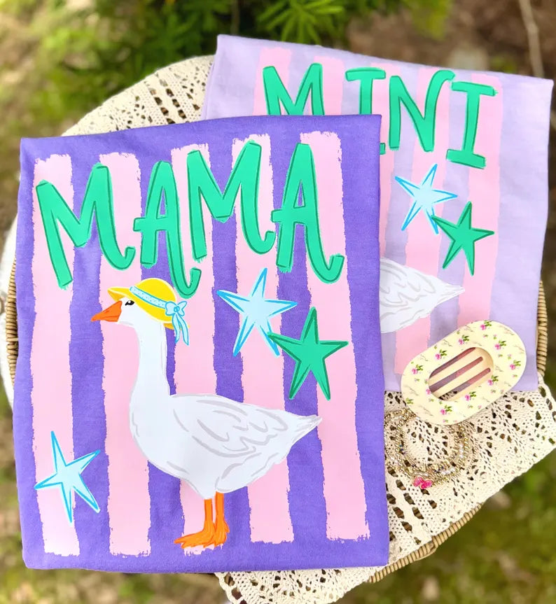 DTF TRANSFER ONLY - Mama Goose
